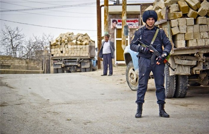 Polis Nardaranda silah əməliyyat keçirdi - Fotolar